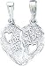 Sterling Silver Best Friends Break Apart Heart Charm