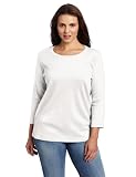 Jones New York Women's Plus-Size Solid Crewneck Top