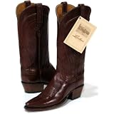 Lucchese Classics 'E2075' Calfskin Cowboy Boots Womens 9 - Tobacco by Lucchese Classics