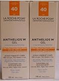 LA ROCHE POSAY ANTHELIOS W SPF 40 GEL WATERPROOF (PACK OF TWO).