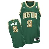 Adidas Boston Celtics Rajon Rondo Youth (Sizes 8-20) St. Pat's Revolution 30 Swingman Jersey