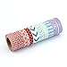 BEST Washi Masking Tape (Set of 10) Japanese Paper Tape Collection - An Assortment of Decorative Tape Mix of Red, Blue, Purple, Colorful Geometric Patterns for Adhesive Scrapbooking Get Creative Now!