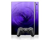 Abstract Purple Design PS3 Playstation 3 Body Protector Skin Decal Sticker