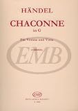 Chaconne G-Dur - Violine, Viola - 