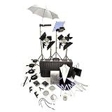 Lowel Ambi Kit, Quartz Lighting Outfit, with 2 Tota Lights, 2 Omni Lights, Stands, Bulbs & Accessories.