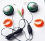 Clip Type Stereo Headphone W/ Microphone for PC/laptop