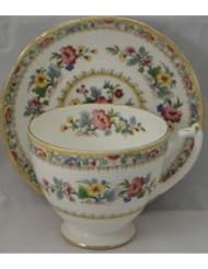 Coalport Ming Rose Oversized Cup & Saucer