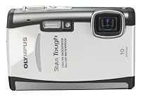 Olympus Stylus 6000 10MP Digital Camera with 3.6x Wide Angle Optical Dual Image Stabilized Zoom and 2.7-inch LCD (White)
