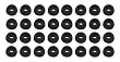 32x hochwertige SunshineTronic Ohrpolster f�r In-Ear-Ohrh�rer/ Gr��e:M / mattschwarz