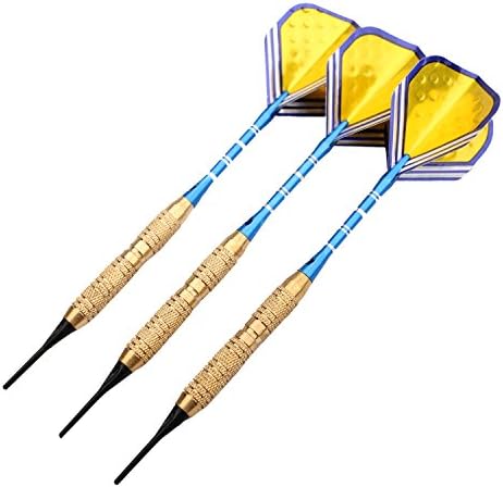 Clansan Industry Darts 18 G Soft Tip Darts Tungsten Steel Soft Dart Electronic Game Dedicated Darts Boxed Set