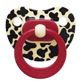 bibi silicone day-time BPA FREE soother, dental shape, tiger, 6 months