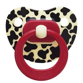 bibi silicone day-time BPA FREE soother, dental shape, tiger, 6 months