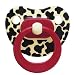bibi silicone day-time BPA FREE soother, dental shape, tiger, 6 months