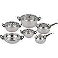 BAUMALU - Batterie de cuisine 9 Pi�ces Inox ELOSTAR *