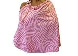 Itzy Ritzy Ritzy Nurser in Posh Safari & Baby Bamboo Eco-Friendly Nursing Cover