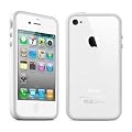 White Bumper Case Skin Cover for Apple iPhone 4 4G 4S Keep Talking Accessories