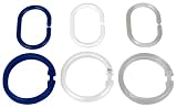 Kitchen & Housewares : Wenko Hooks f. shower curtain 12pcs small white