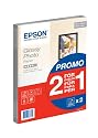 Epson Glossy Photo Paper - 2 f&uuml;r 1, DIN A4, 225g/m&sup2;, 40 Blatt