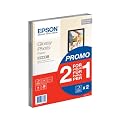Epson - Glossy Photo Paper BOGOF - Papier photo brillant - A4 (210 x 297 mm) - 20 feuille(s) (pack de 2 )