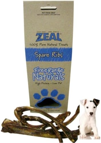 Snacks for dogs, ribs, veal, dried Spare Ribs High Protein - Low Fat.