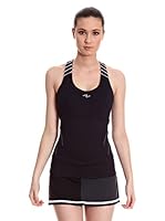 Naffta Camiseta Active / Gym (Negro / Blanco)