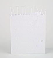 Flitter Text Wedding Card