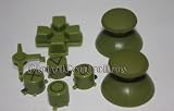 2sets/lot, Army-green PS3 Controller Mod Kit - Buttons, DPad, Thumbsticks - PS3 MOD