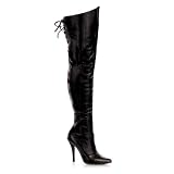 Sexy Boots Leather 5 High Heels Thigh High Boots 8899