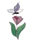 Gallery Art Full Bloom & Butterfly Suncatcher