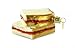 Old World Christmas Peanut Butter & Jelly Sandwich Glass Blown Ornament