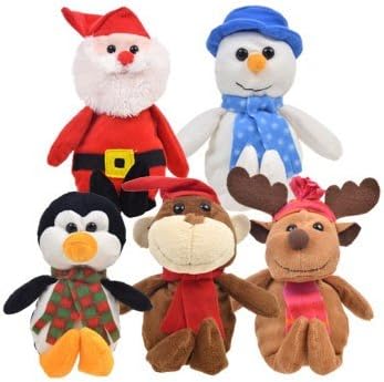 Disney Frozen Elsa and Anna Plush Christmas Stocking with 10 Assorted Filled Stocking Stuffers - Christmas Toys (Toys and Games) for Boys or Girls