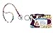 Vera Bradley Zip ID Case and Lanyard in Plum Crazy