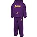 Adidas Los Angeles Lakers Preschool Purple On-Court Fleece Hoodie & Pants Set (4)