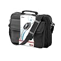 Trust Notebooktasche 39,1 cm (15,4 Zoll) schwarz mit Maus
