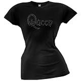 Queen - Sequined Logo Juniors T-Shirt