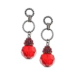 Drama Drops Lipstick Fancy Earrings