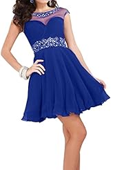 Tulle 2015 Bateau Neck Lace Cap Sleeves Bridesmaid Dress/Prom Dress/Mini Dress 