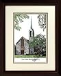 Texas Lutheran University Alumnus Alumnus 14x18 Mahogany Framed Collegiate Lithograph