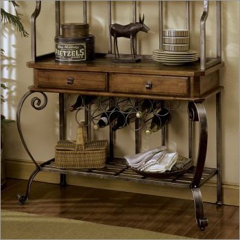 Riverside Furniture Harmony Buffet in Harmony Antique Oak 28053