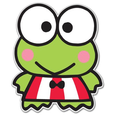 Hello Kitty Keroppi Vynil Car Sticker Decal - Select Size