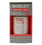 Bosley Healthy Hair Vitality Supplement for Women, 60 Count