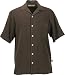Eagle Dry Goods Carnival Men's Herringbone Silk Camp Shirt. VL