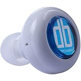 DBPOWER&reg; Mini White Wireless Stereo Bluetooth BT Headset Headphone Earphone Earpiece Earbud with Microphone Mic, Noise Cancellation, Compatible with Apple iPhone 5/5s/5c, iPhone 4/4s, iPad 1/2/3, new iPad, iPod and Samsung Galaxy S2, S3, S4, Galaxy note 1/2/3, I9100, I9300, I9500, I9700
