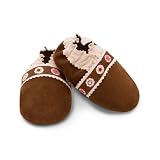 IsaBooties Chocolate Fleurs Baby Shoes