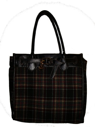 WOMENS TOMMY HILFIGER EW (BLACK/GRAY PLAID)