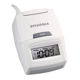 Sylvania SA135 10 Amp Table-Top Timer with Motion Sensor and Alarm by Sylvania