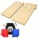 GoSports Solid Wood Premium Cornhole Set - Choose Between 4 Feet x 2 Feet or 3 Feet x 2 Feet Game Boards, Includes Set of 8 Corn Hole Toss Bags
