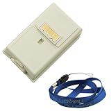 GTMax Rechargeable Controller Battery + Neck Strap Lanyard for Microsoft XBox 360 Wireless Controller