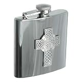 Review Sterling & Classic SC750 / Celtic Cross 6oz Stainless Steel Hip Flask