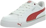 「[プーマ] PUMA コートポイントJ BG 352529  07 (ホワイト/ビター スウィート/スチール グレイ/23)」の画像
